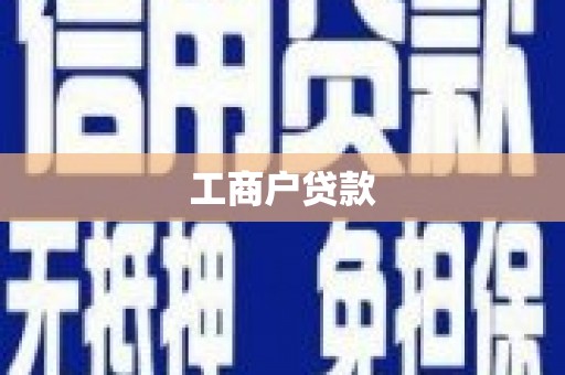 登封工商户贷款