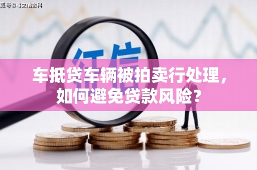 明山车抵贷车辆被拍卖行处理，如何避免贷款风险？